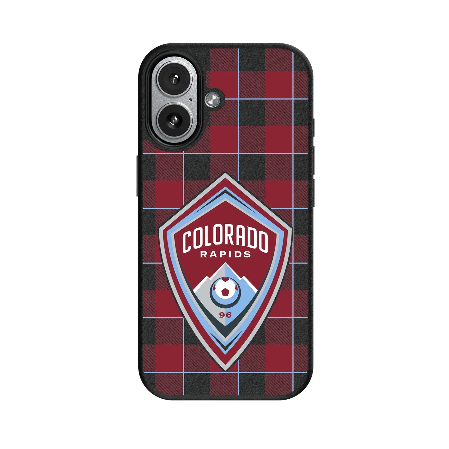 Colorado Rapids Plaid MagSafe Compatible Phone Case for Apple iPhone