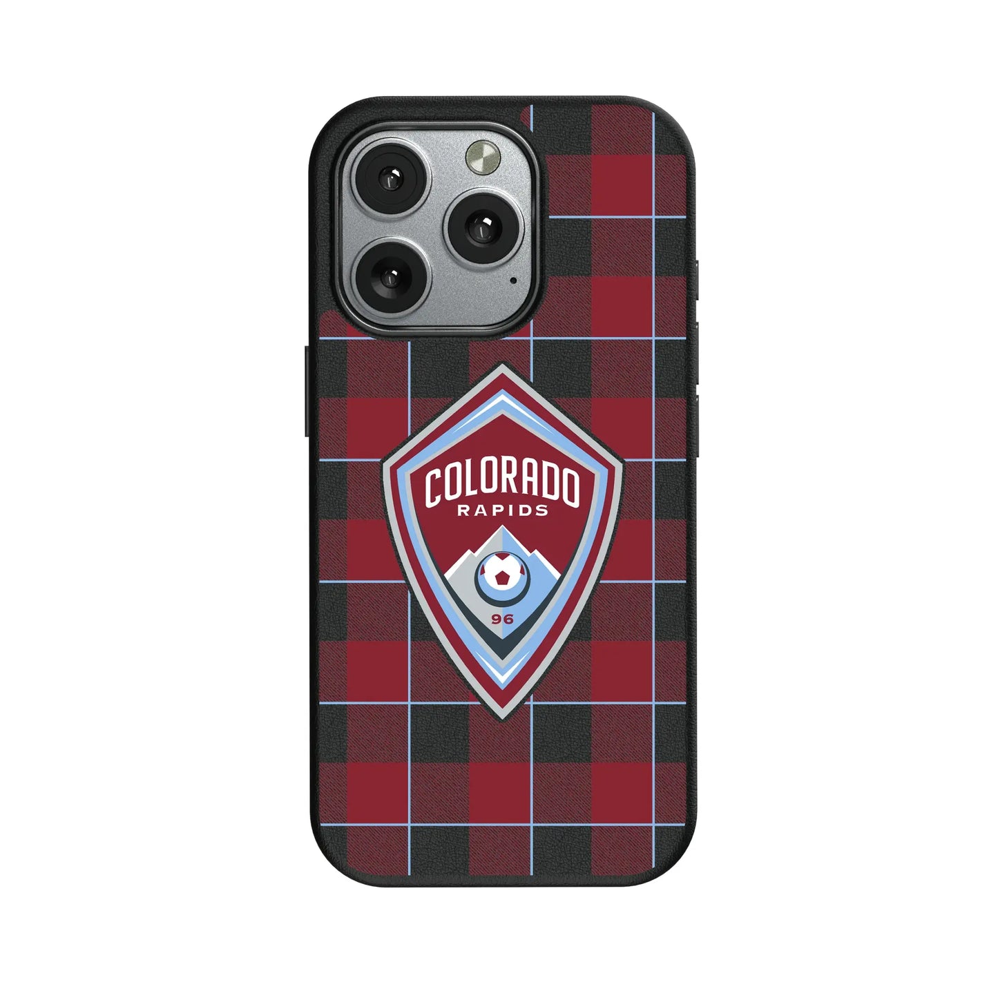 Colorado Rapids Plaid MagSafe Compatible Phone Case for Apple iPhone