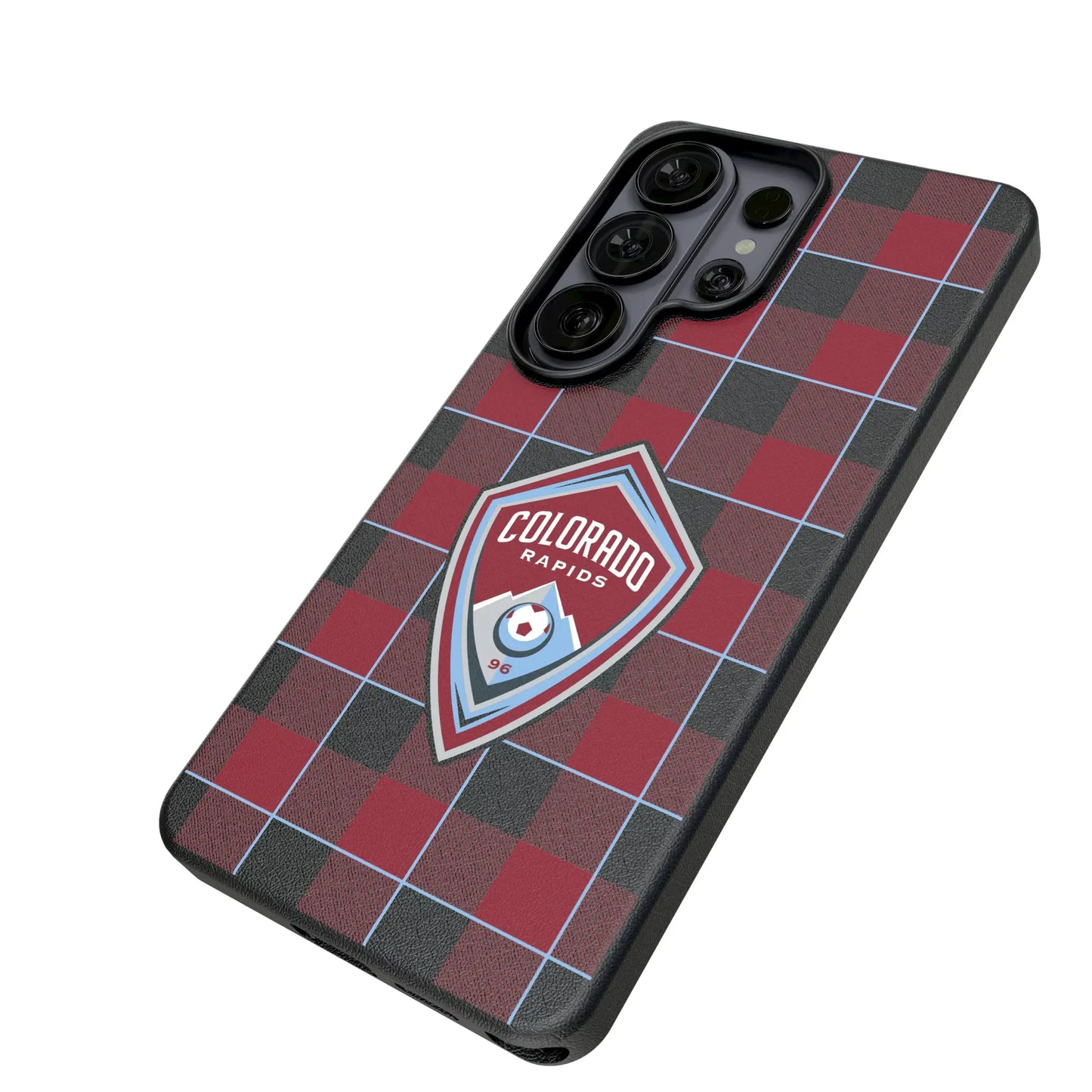 Colorado Rapids Plaid MagSafe Compatible Phone Case for Samsung Galaxy