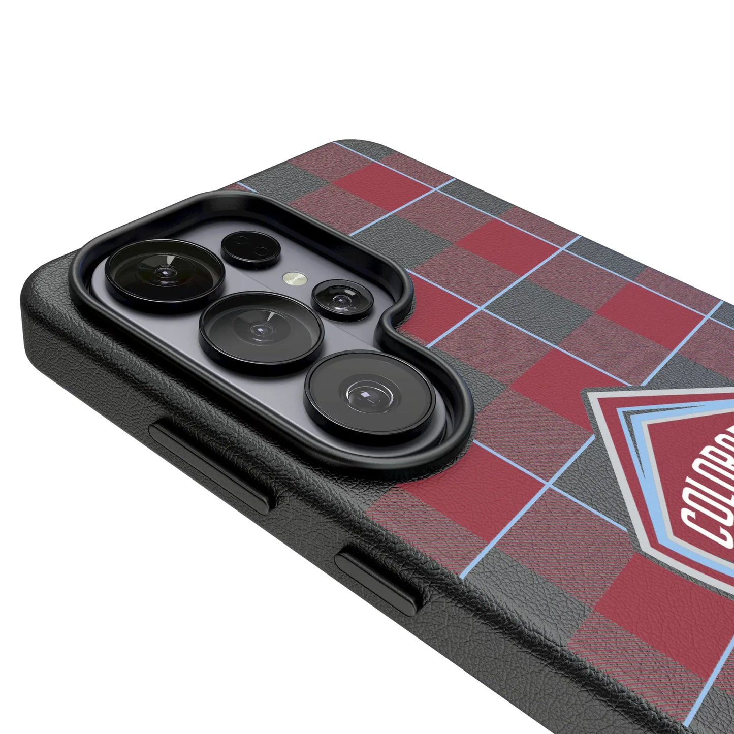 Colorado Rapids Plaid MagSafe Compatible Phone Case for Samsung Galaxy