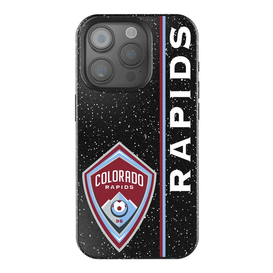 Colorado Rapids Sidebar Black Bling Phone Case for Apple iPhone