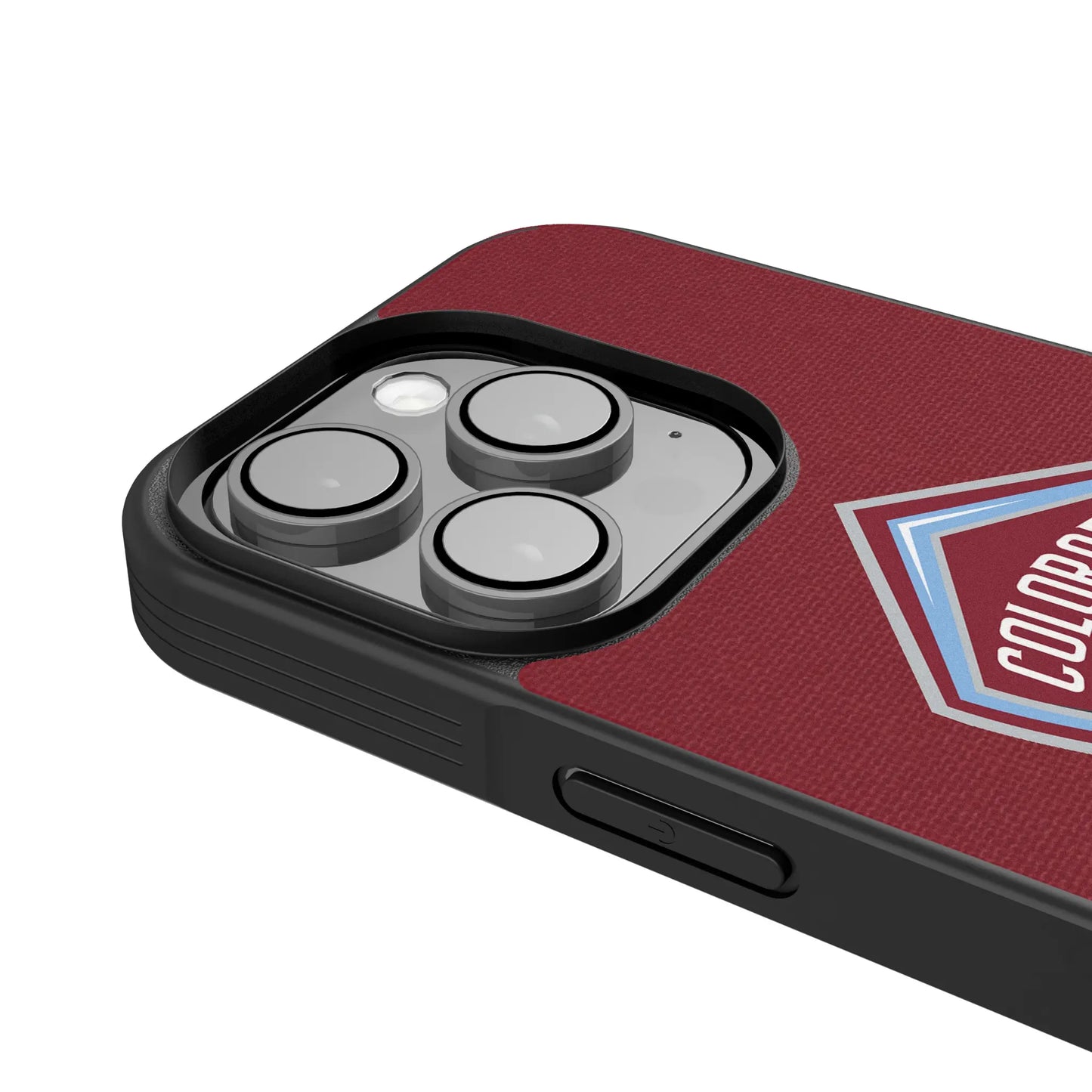 Colorado Rapids Stripe Bump Phone Case for Apple iPhone