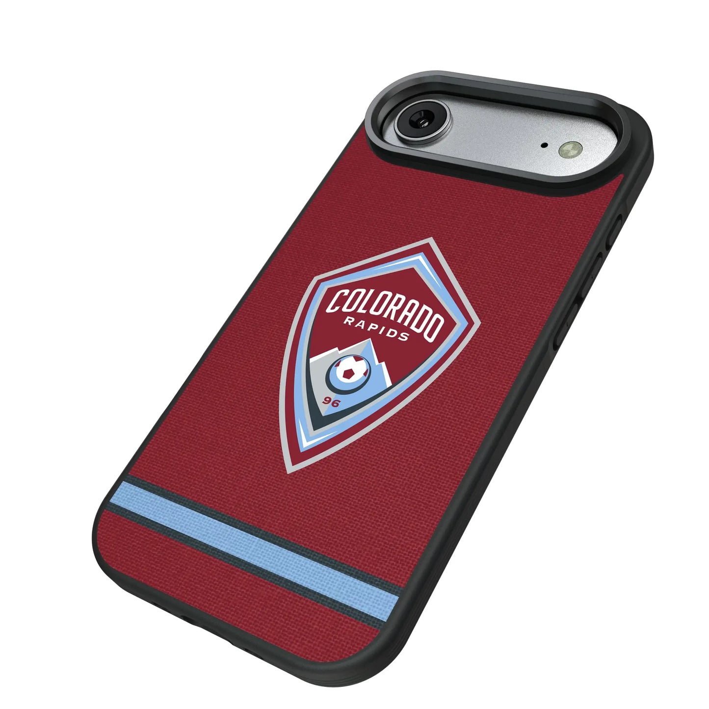 Colorado Rapids Stripe Bump Phone Case for Apple iPhone