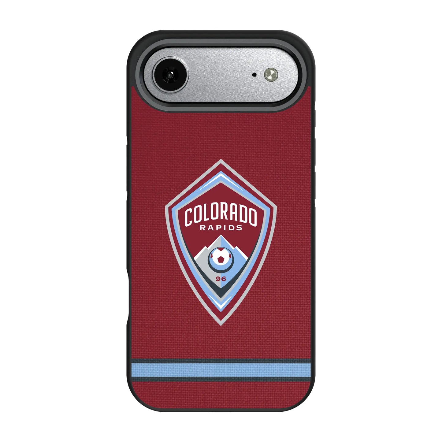 Colorado Rapids Stripe Bump Phone Case for Apple iPhone