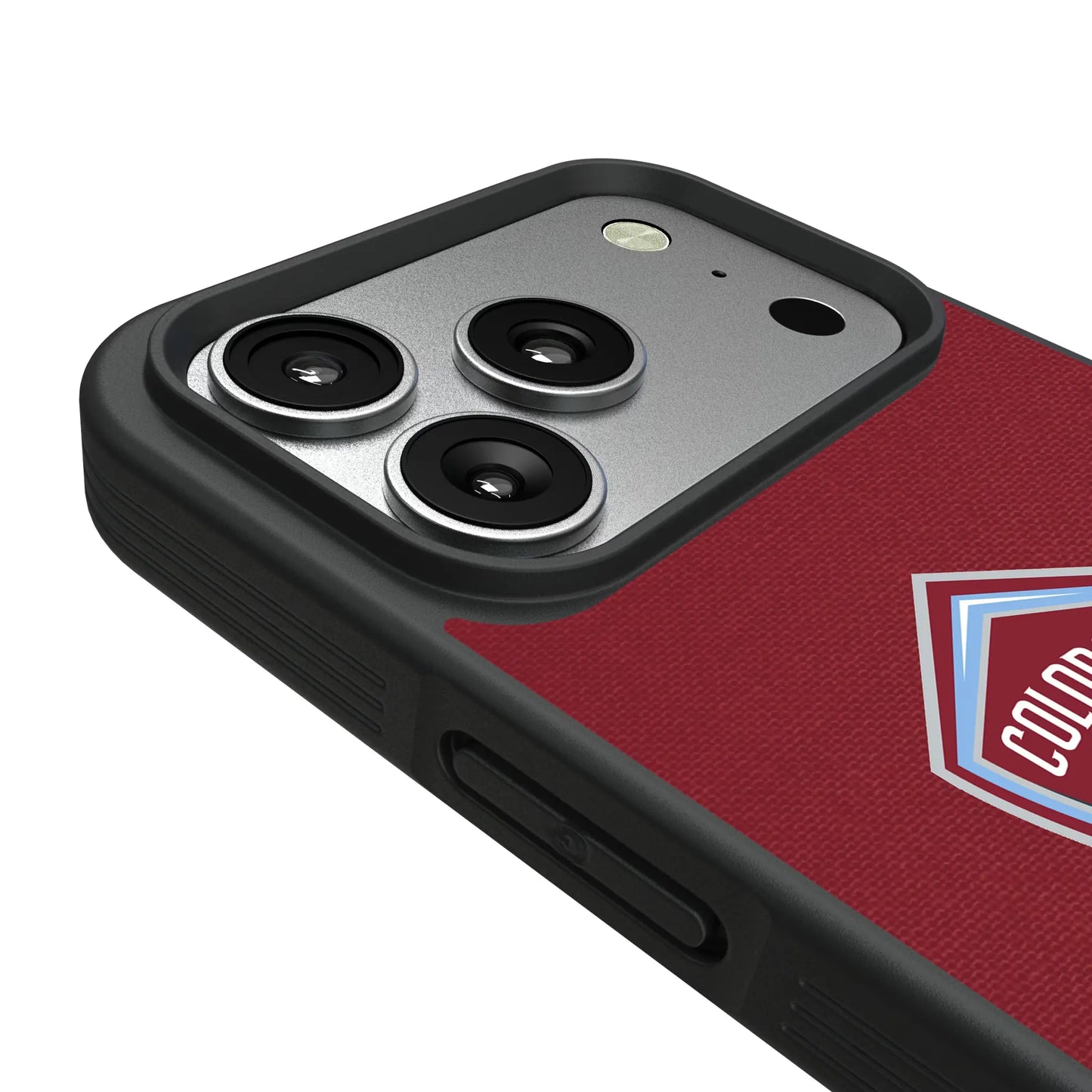 Colorado Rapids Stripe Bump Phone Case for Apple iPhone