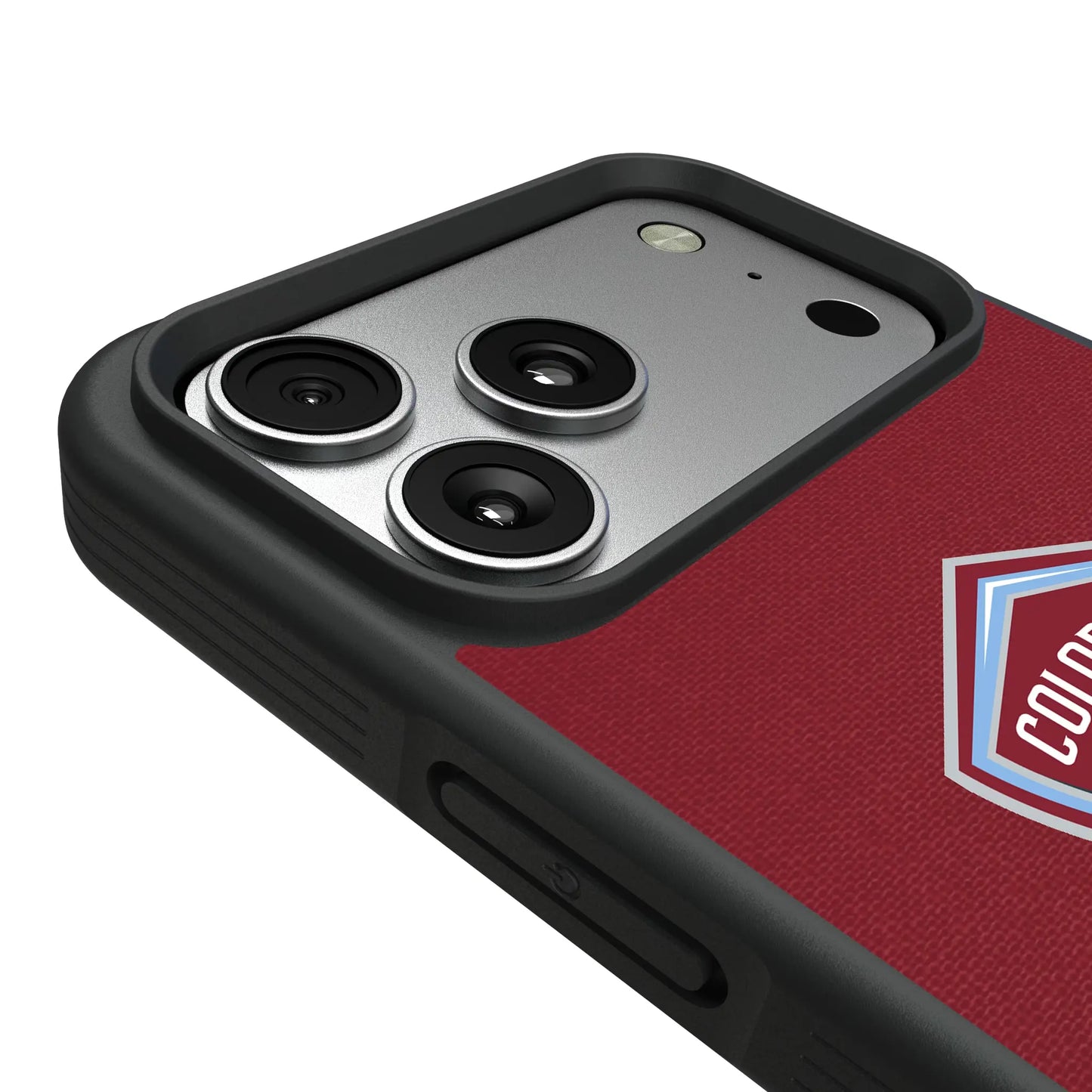 Colorado Rapids Stripe Bump Phone Case for Apple iPhone