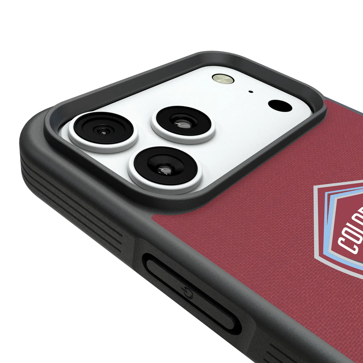 Colorado Rapids Stripe Bump Phone Case for Apple iPhone