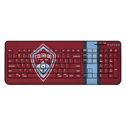 Colorado Rapids Stripe Wireless USB Keyboard