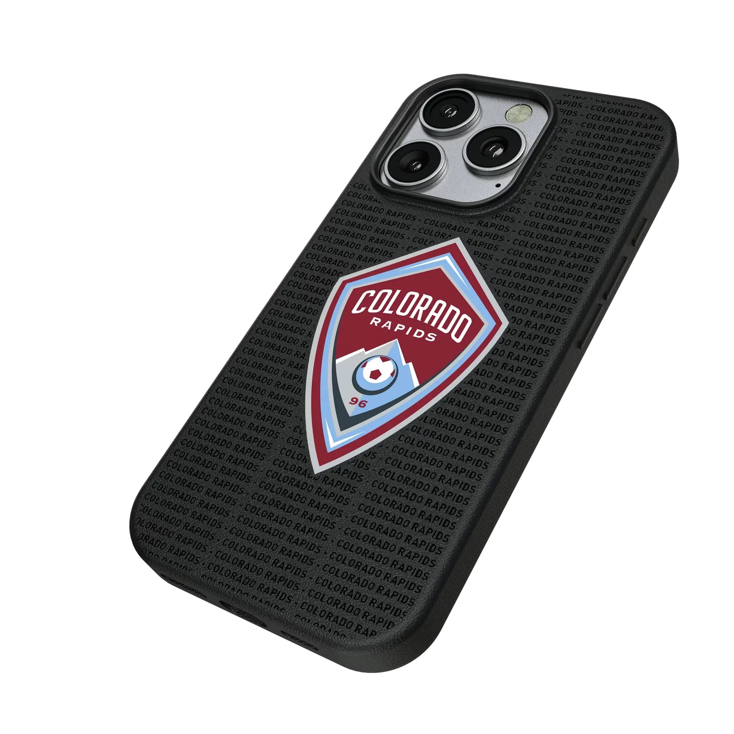 Colorado Rapids Text Backdrop MagSafe Compatible Phone Case for Apple iPhone