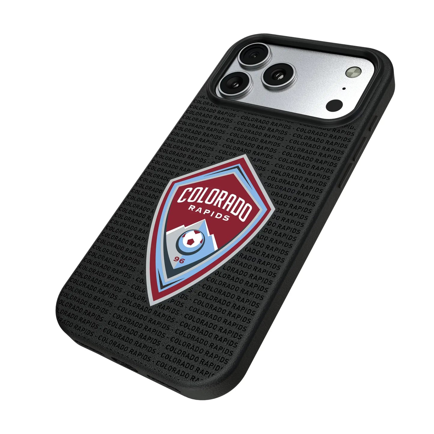 Colorado Rapids Text Backdrop MagSafe Compatible Phone Case for Apple iPhone