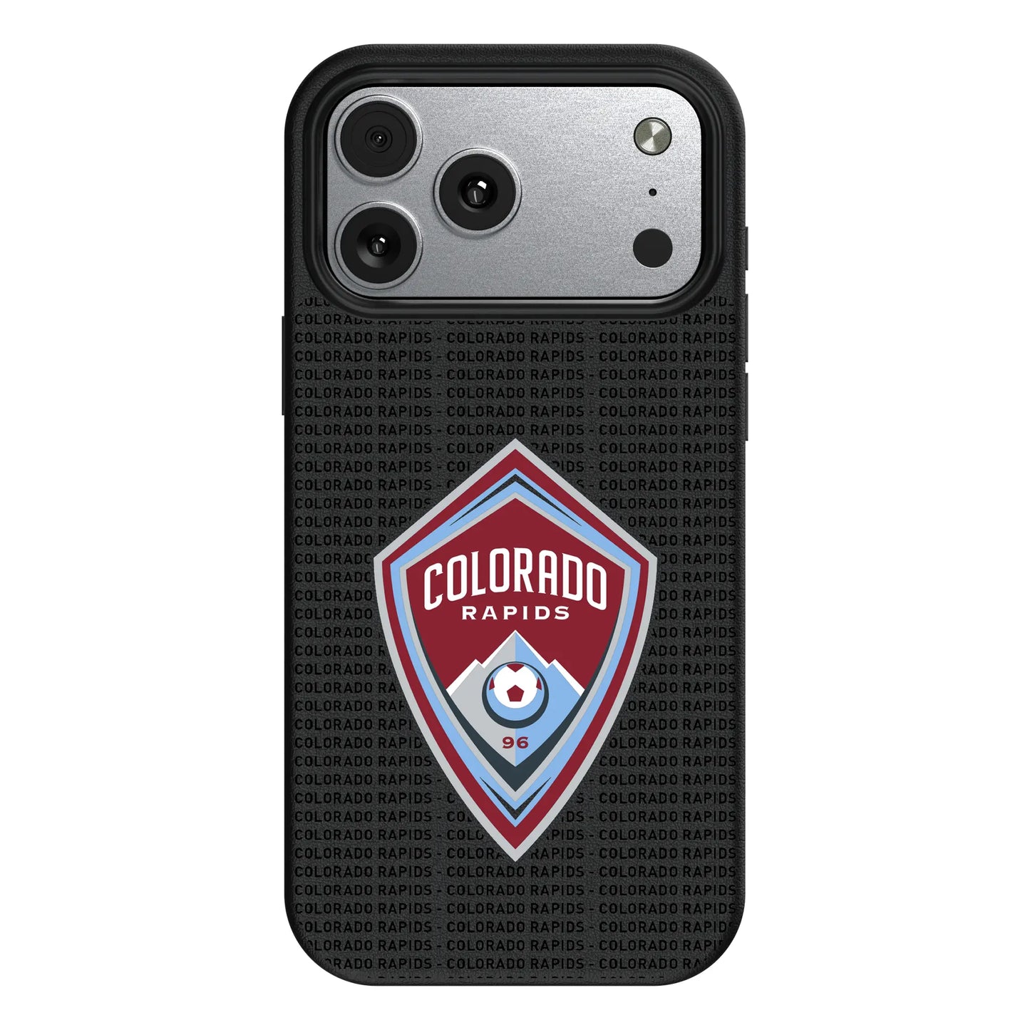 Colorado Rapids Text Backdrop MagSafe Compatible Phone Case for Apple iPhone