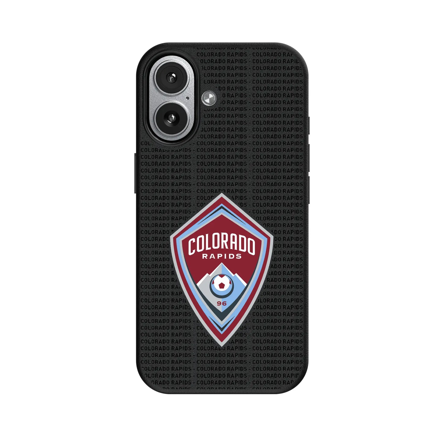 Colorado Rapids Text Backdrop MagSafe Compatible Phone Case for Apple iPhone