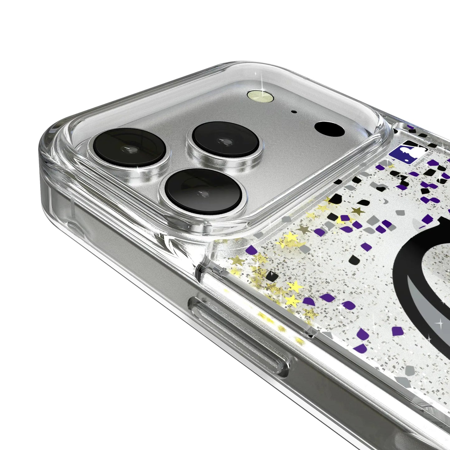 Colorado Rockies Confetti Glitter Phone Case for Apple iPhone