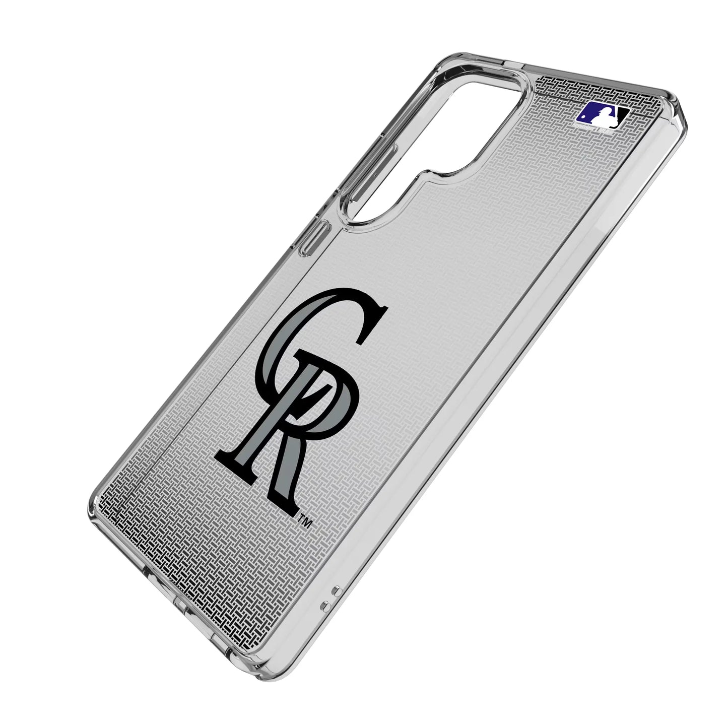 Colorado Rockies Linen Clear Phone Case for Samsung Galaxy
