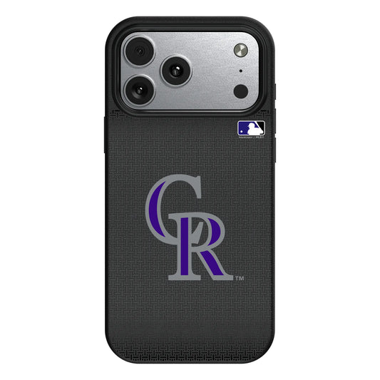 Colorado Rockies Linen MagSafe Compatible Phone Case for Apple iPhone