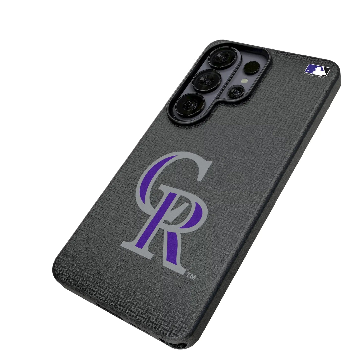 Colorado Rockies Linen MagSafe Compatible Phone Case for Samsung Galaxy