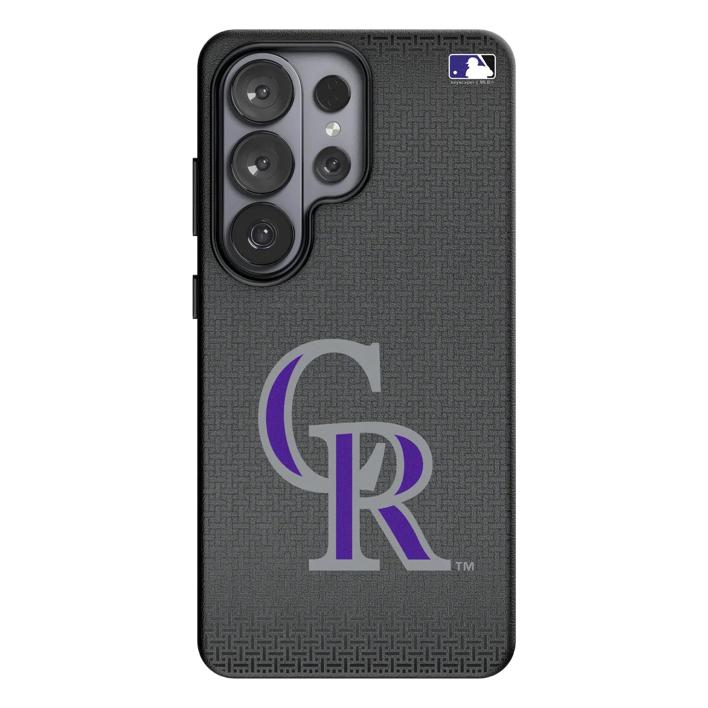 Colorado Rockies Linen MagSafe Compatible Phone Case for Samsung Galaxy