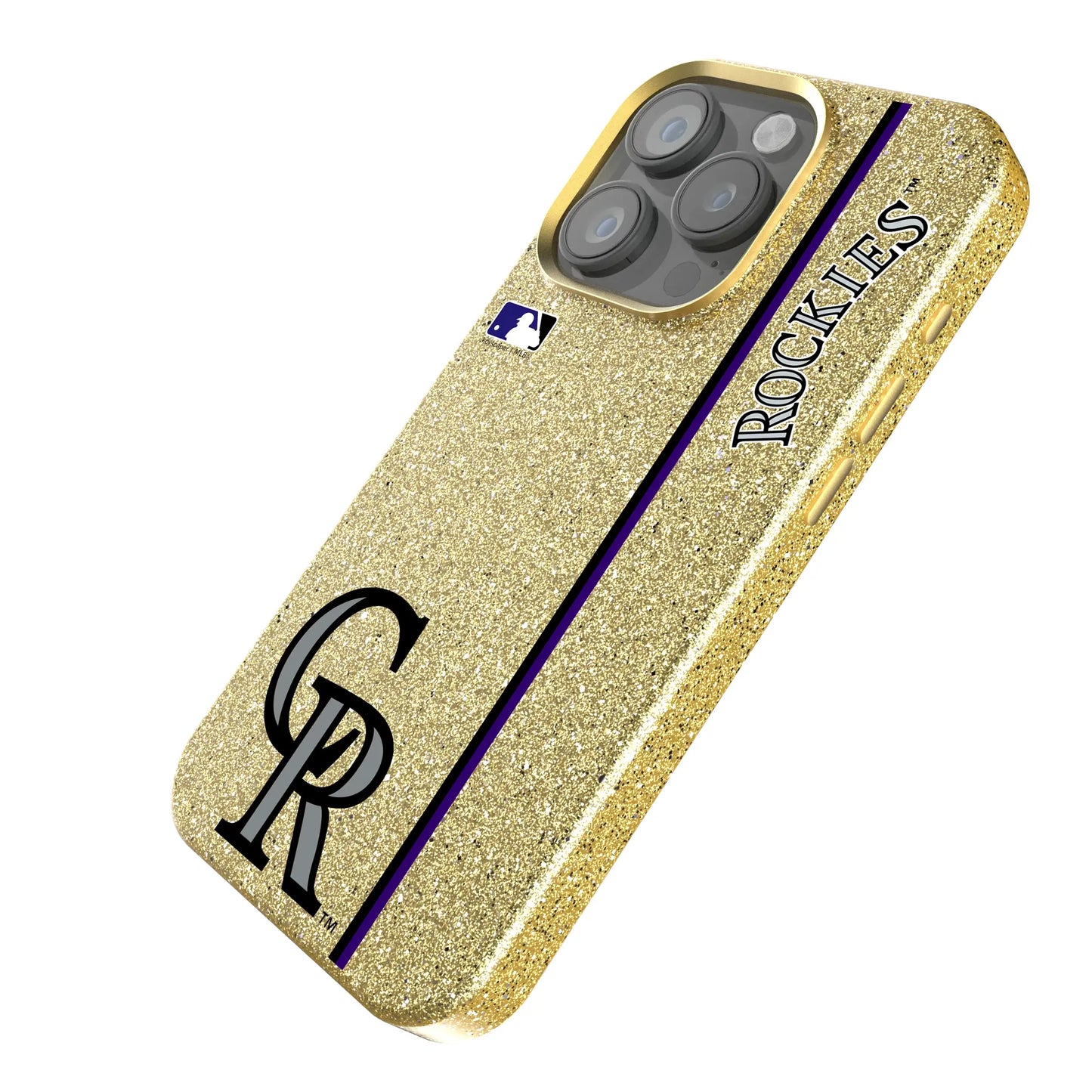 Colorado Rockies Sidebar Bling Phone Case for Apple iPhone