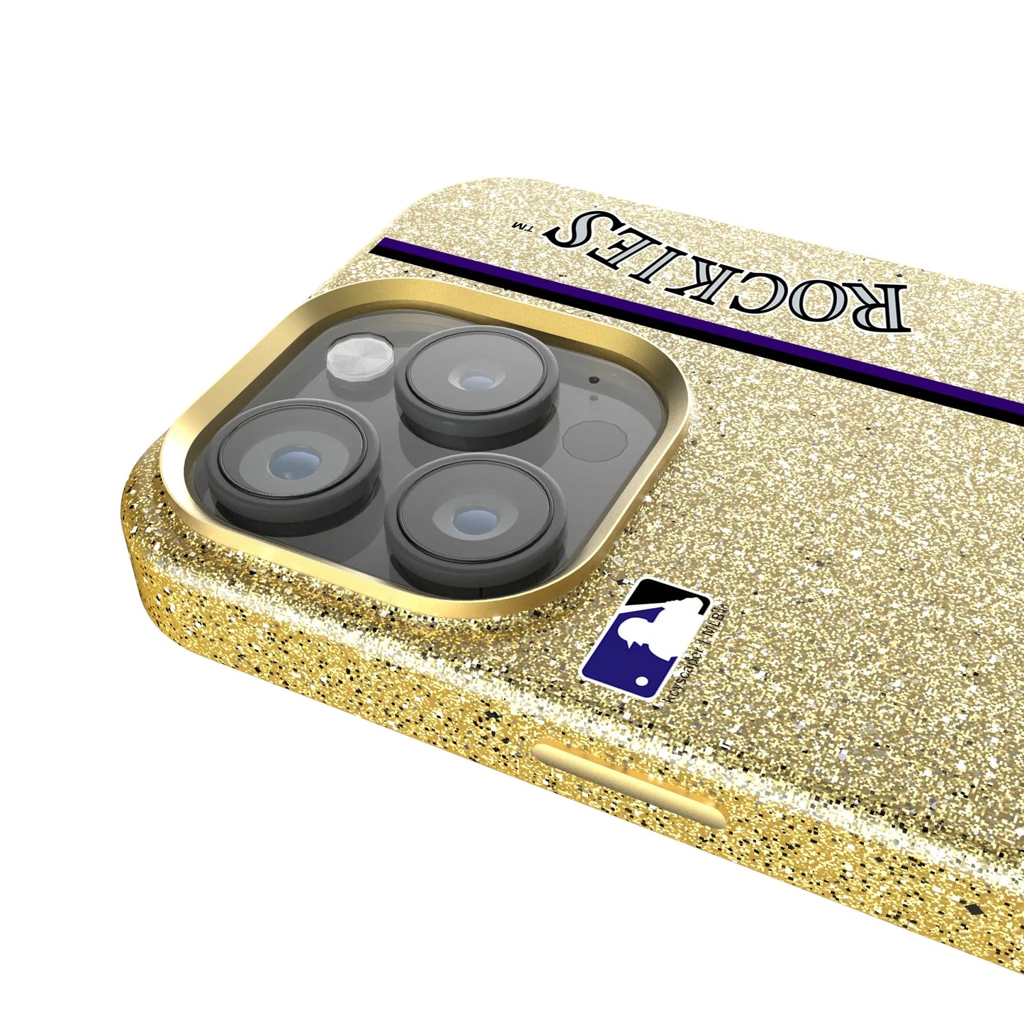Colorado Rockies Sidebar Bling Phone Case for Apple iPhone
