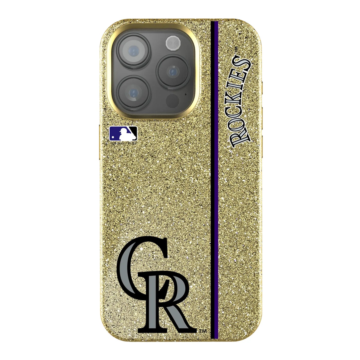 Colorado Rockies Sidebar Bling Phone Case for Apple iPhone