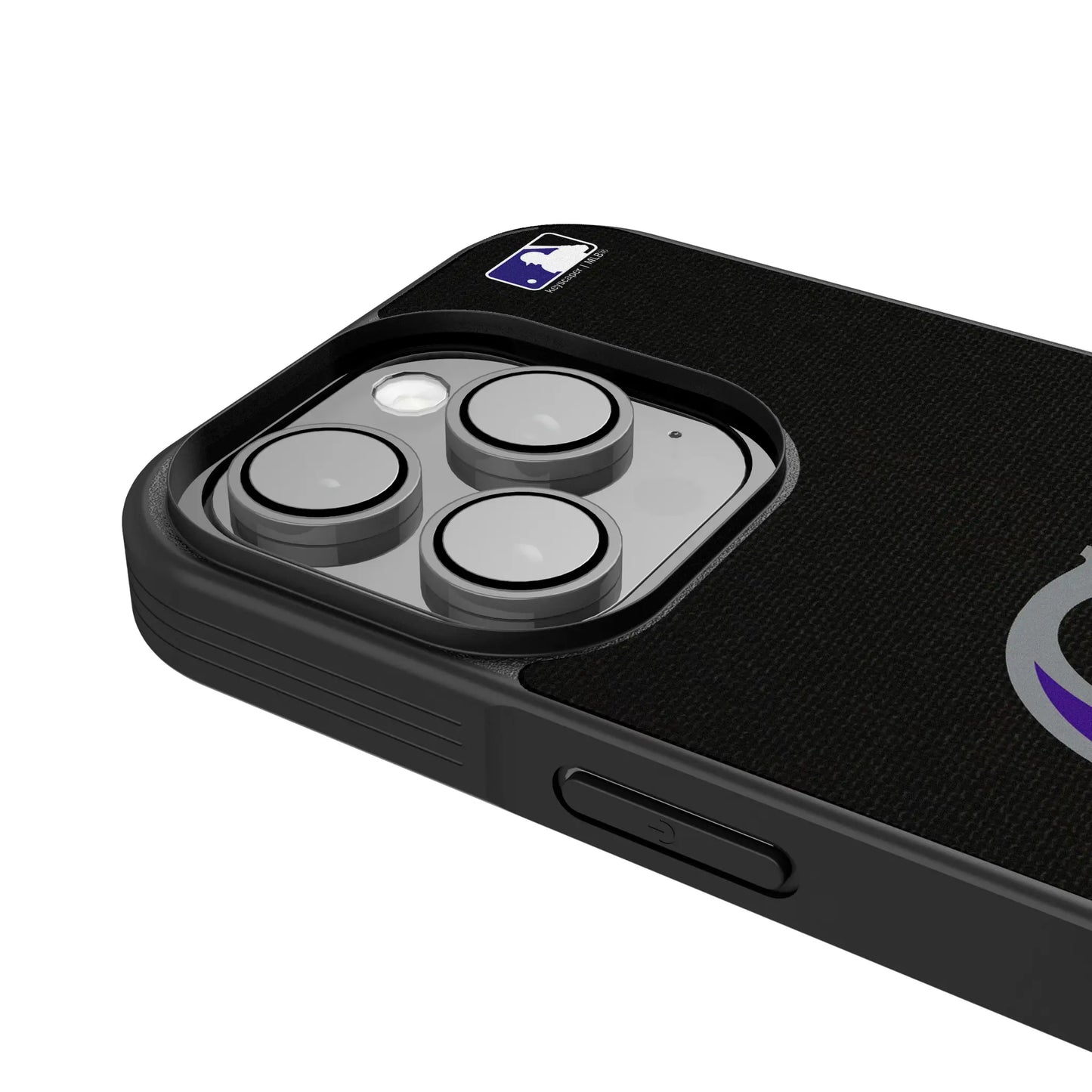 Colorado Rockies Solid Bump Phone Case for Apple iPhone