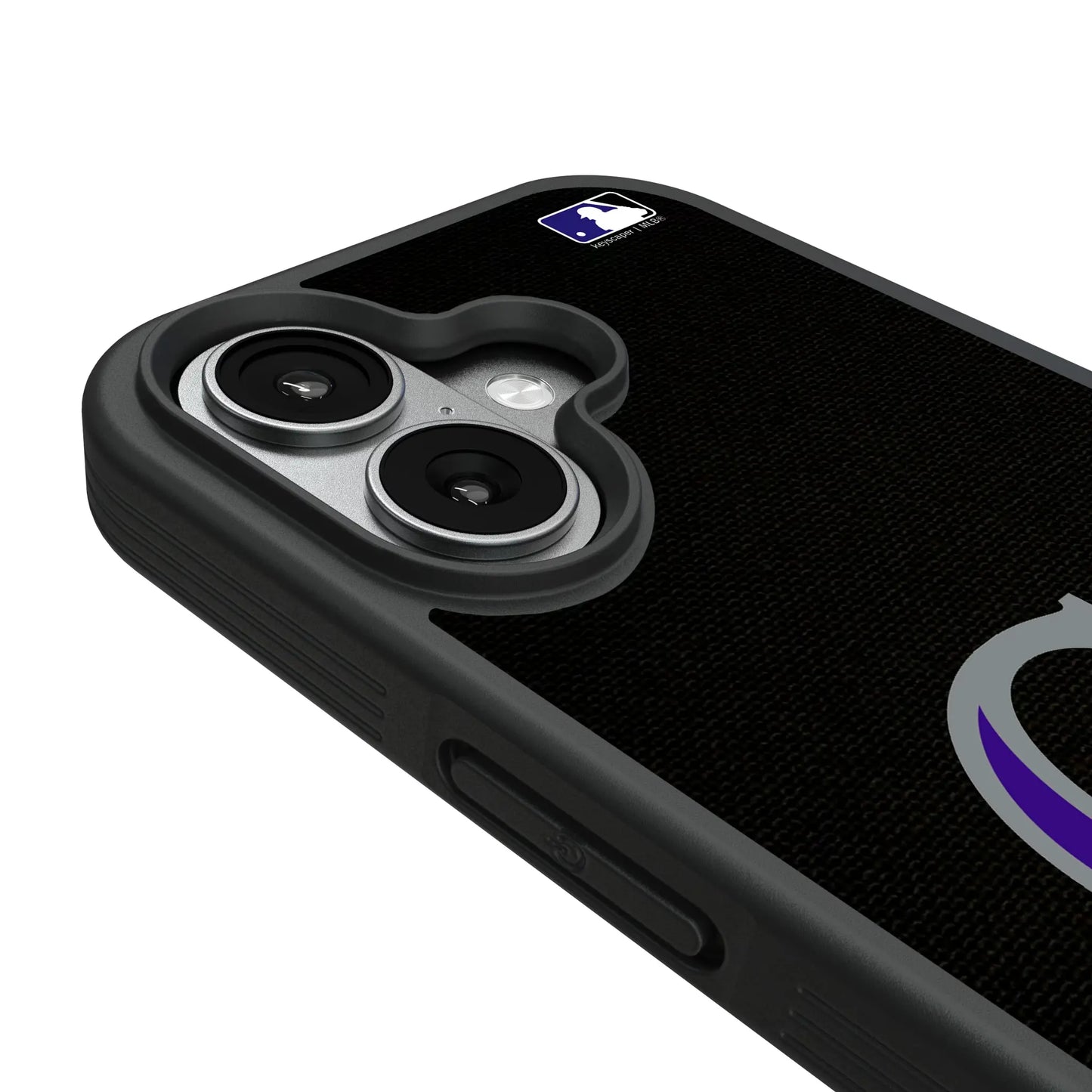 Colorado Rockies Solid Bump Phone Case for Apple iPhone