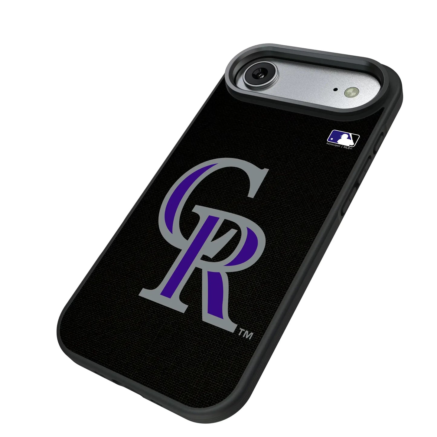 Colorado Rockies Solid Bump Phone Case for Apple iPhone