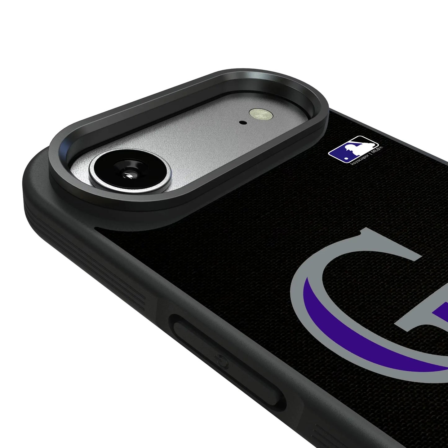 Colorado Rockies Solid Bump Phone Case for Apple iPhone