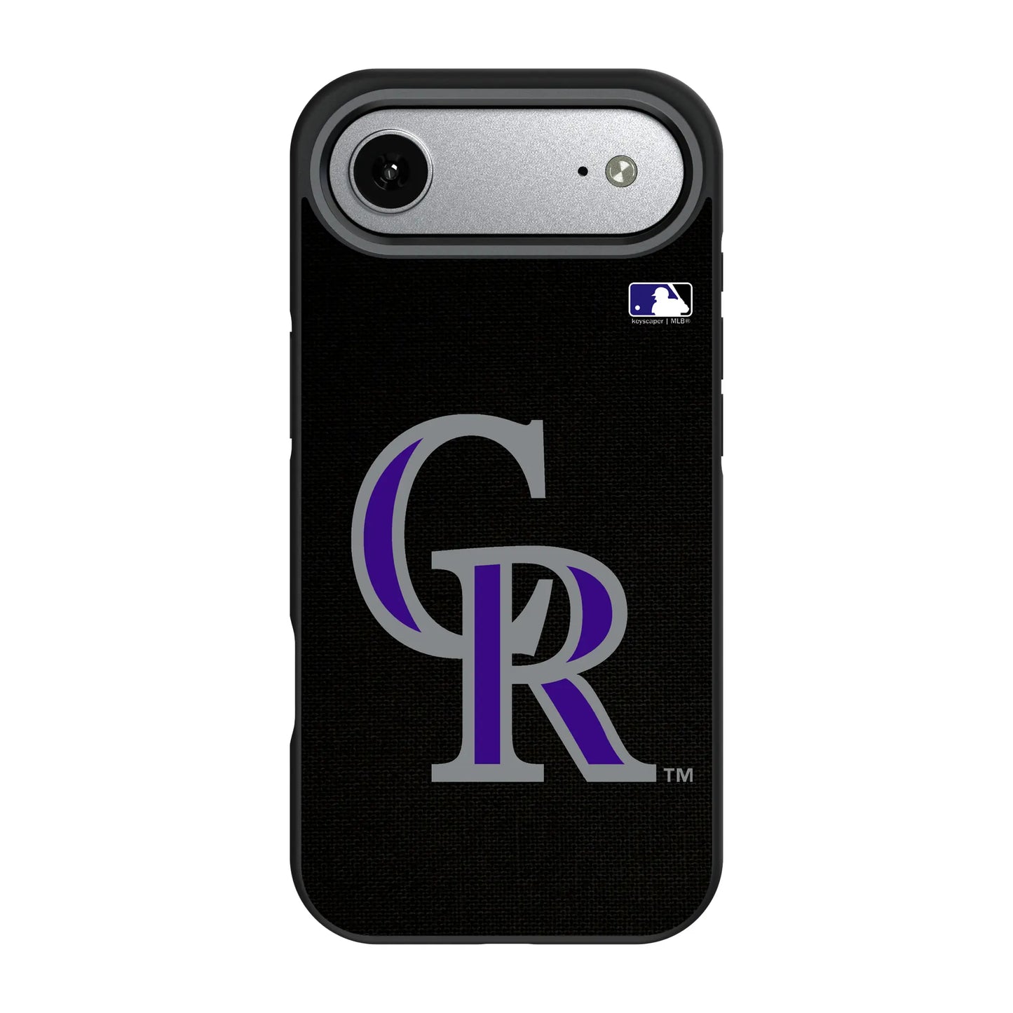 Colorado Rockies Solid Bump Phone Case for Apple iPhone
