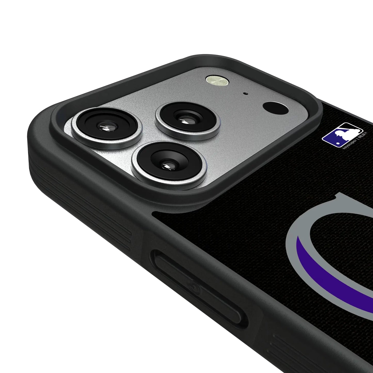 Colorado Rockies Solid Bump Phone Case for Apple iPhone