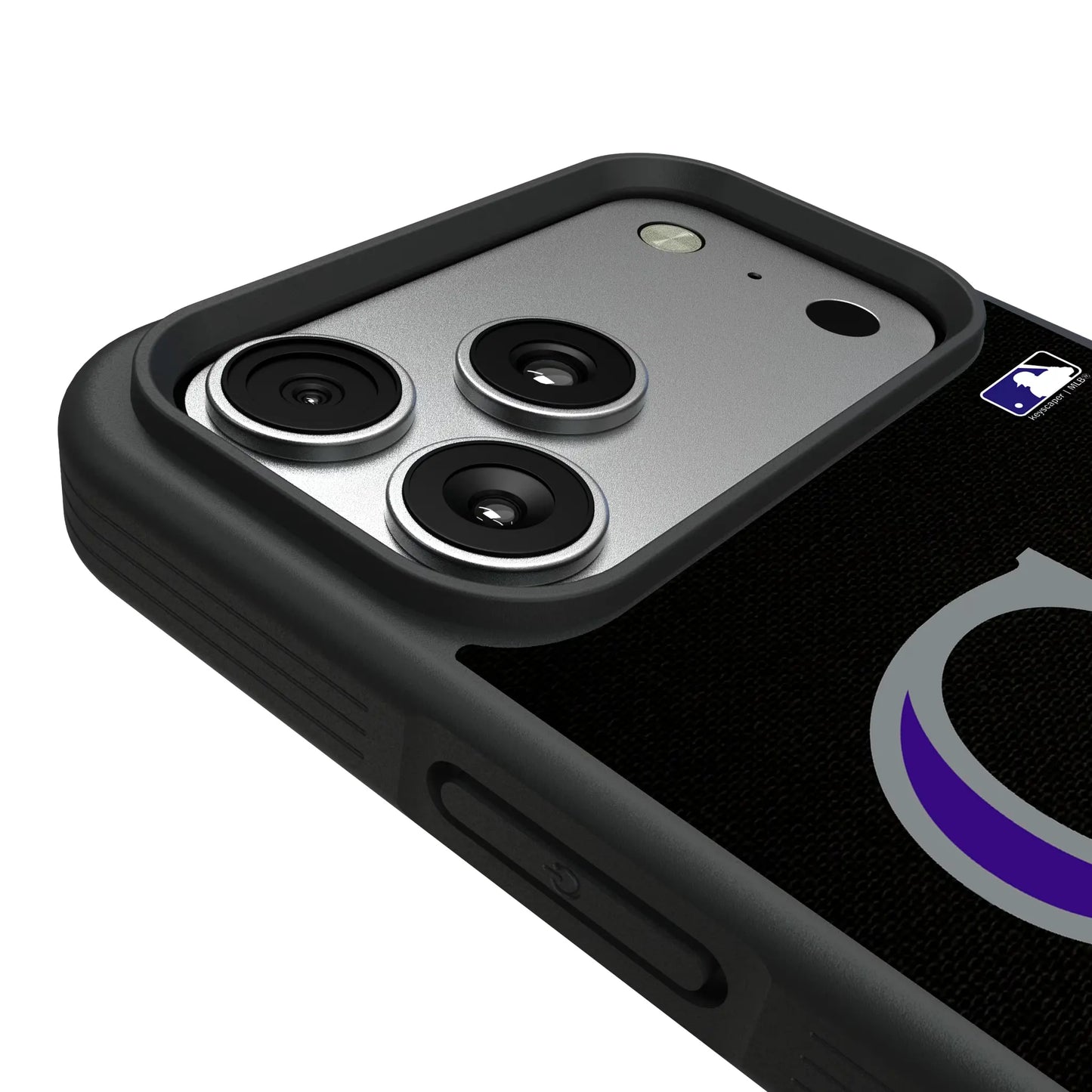 Colorado Rockies Solid Bump Phone Case for Apple iPhone