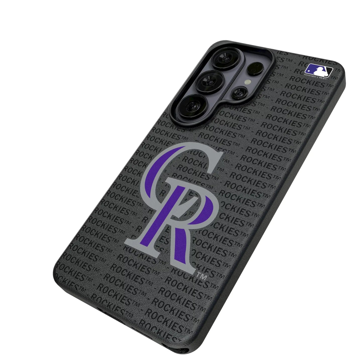 Colorado Rockies Text Backdrop MagSafe Compatible Phone Case for Samsung Galaxy