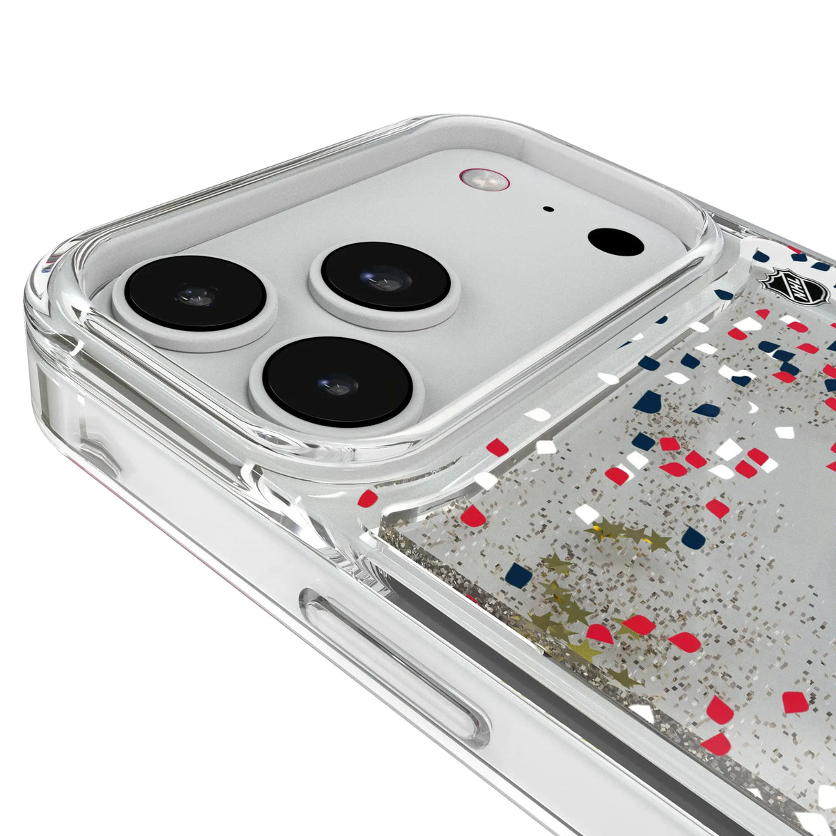 Columbus Blue Jackets Confetti Glitter Phone Case for Apple iPhone
