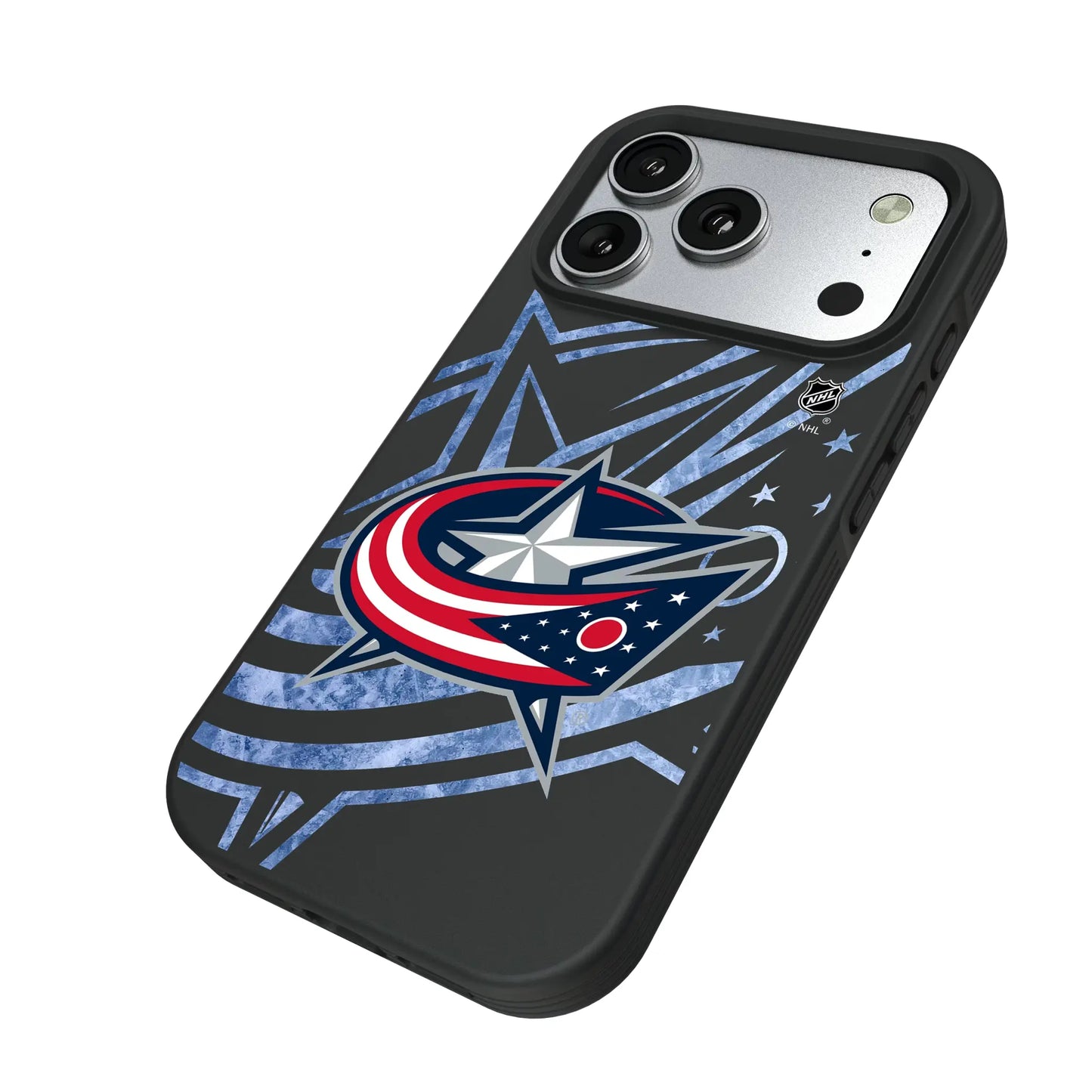 Columbus Blue Jackets Ice Tilt Bump Phone Case for Apple iPhone