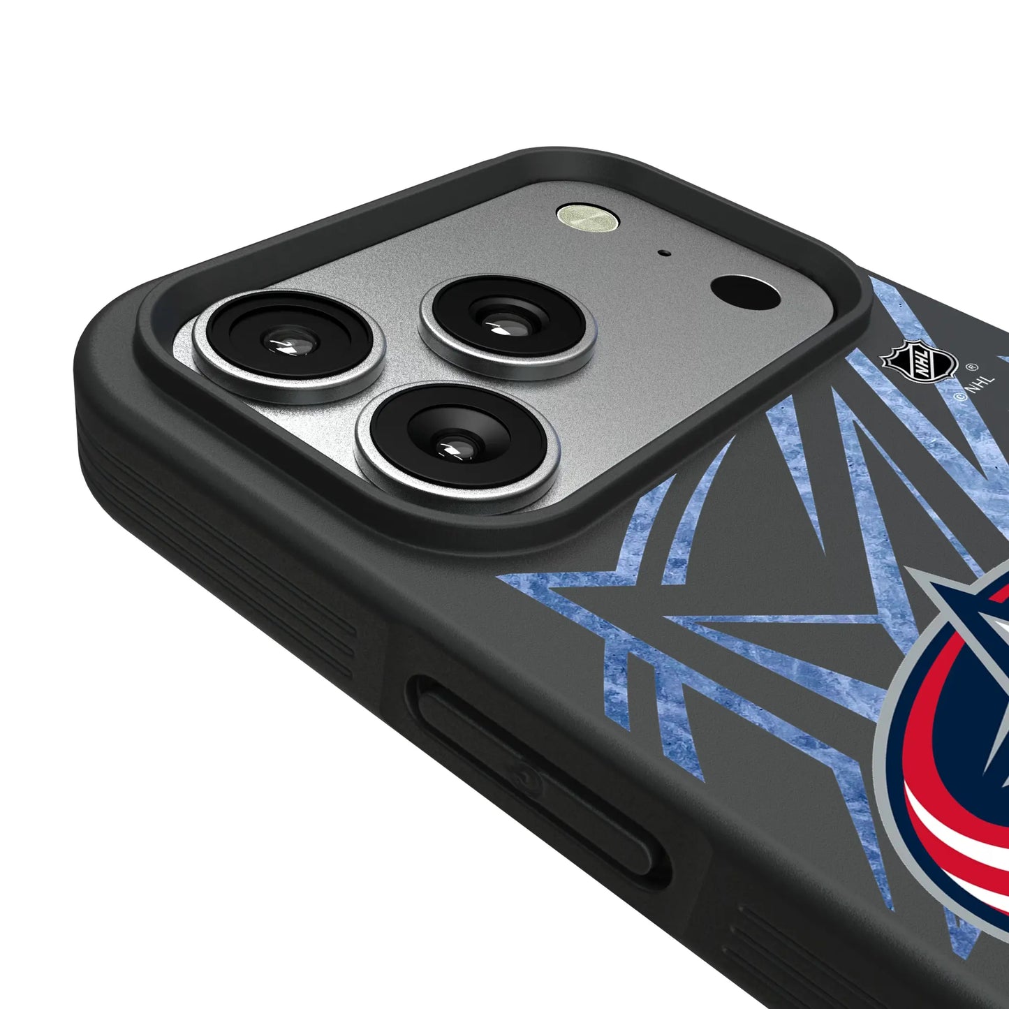 Columbus Blue Jackets Ice Tilt Bump Phone Case for Apple iPhone