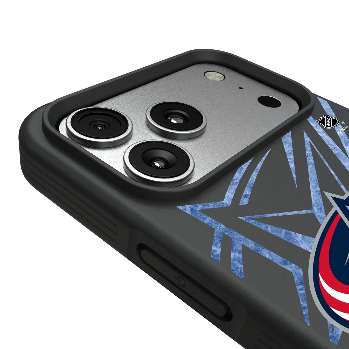 Columbus Blue Jackets Ice Tilt Bump Phone Case for Apple iPhone