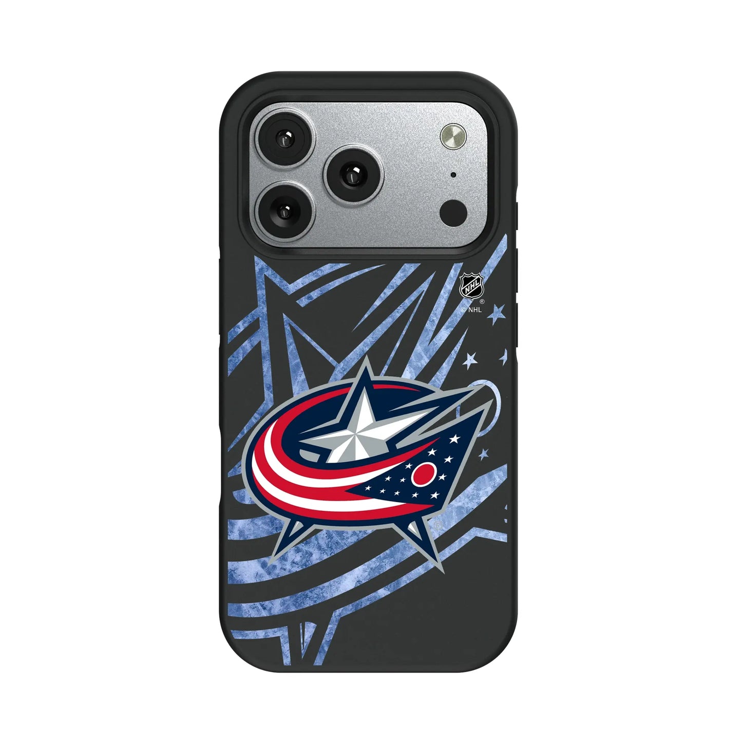 Columbus Blue Jackets Ice Tilt Bump Phone Case for Apple iPhone