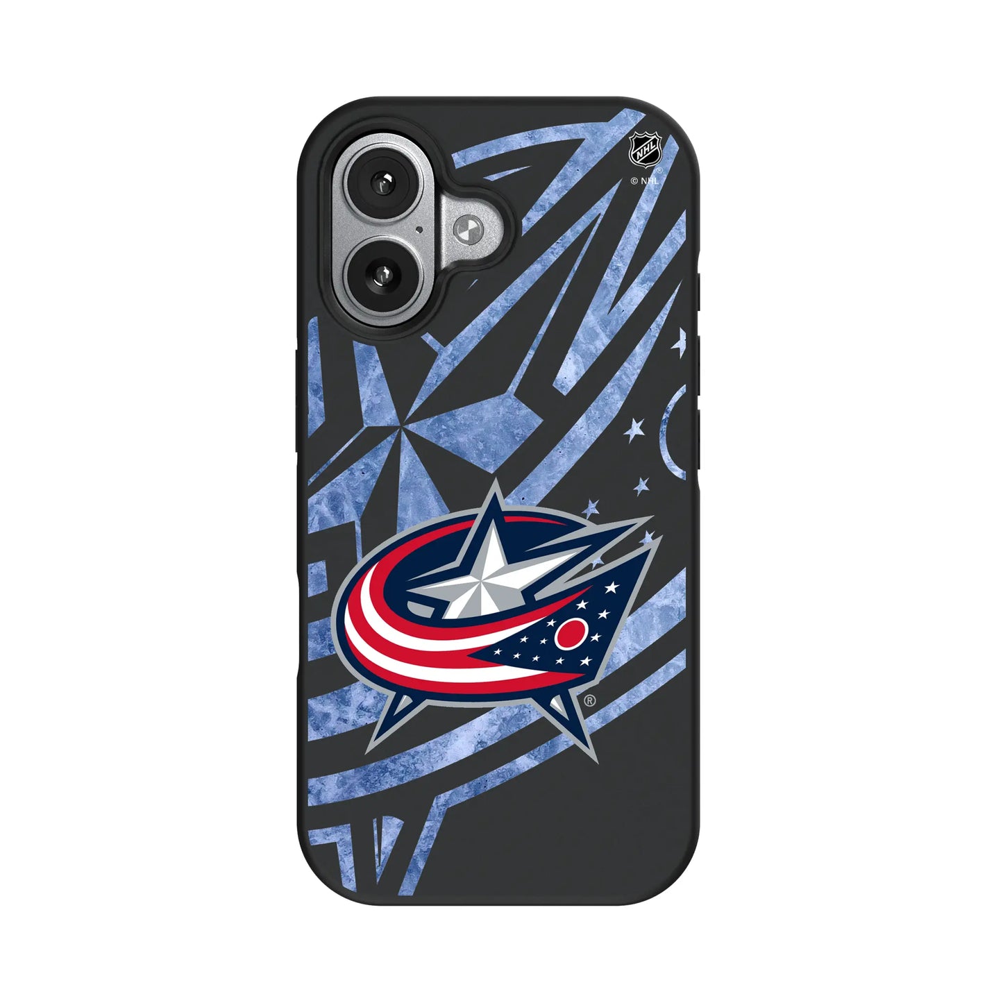 Columbus Blue Jackets Ice Tilt Bump Phone Case for Apple iPhone