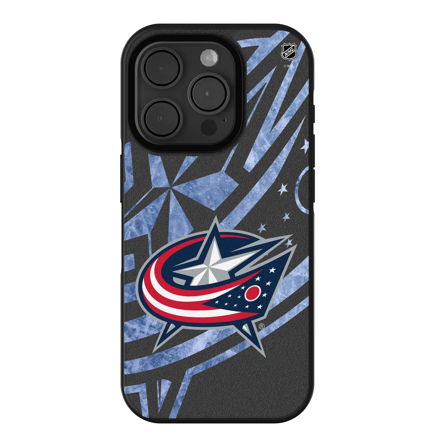 Columbus Blue Jackets Ice Tilt Bump Phone Case for Apple iPhone