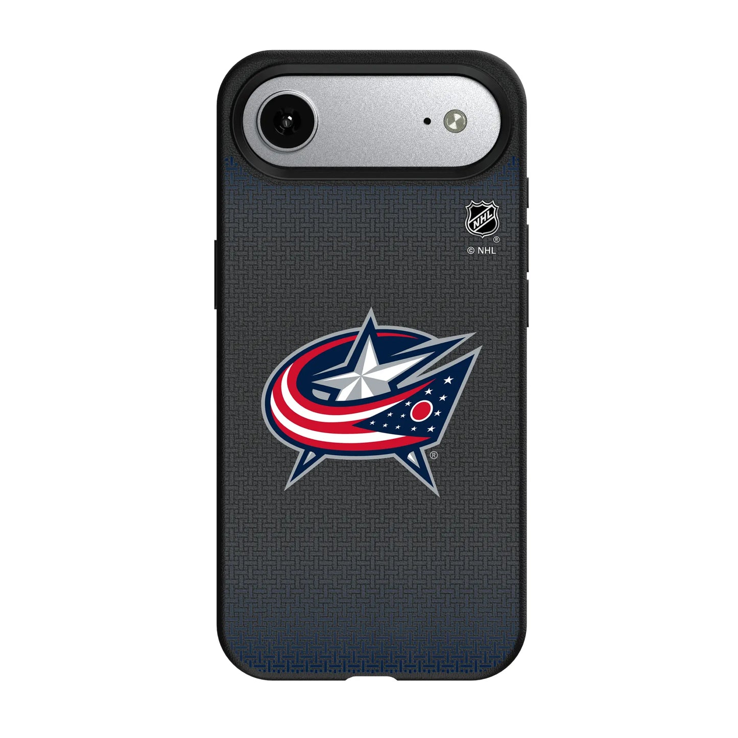Columbus Blue Jackets Linen MagSafe Compatible Phone Case for Apple iPhone