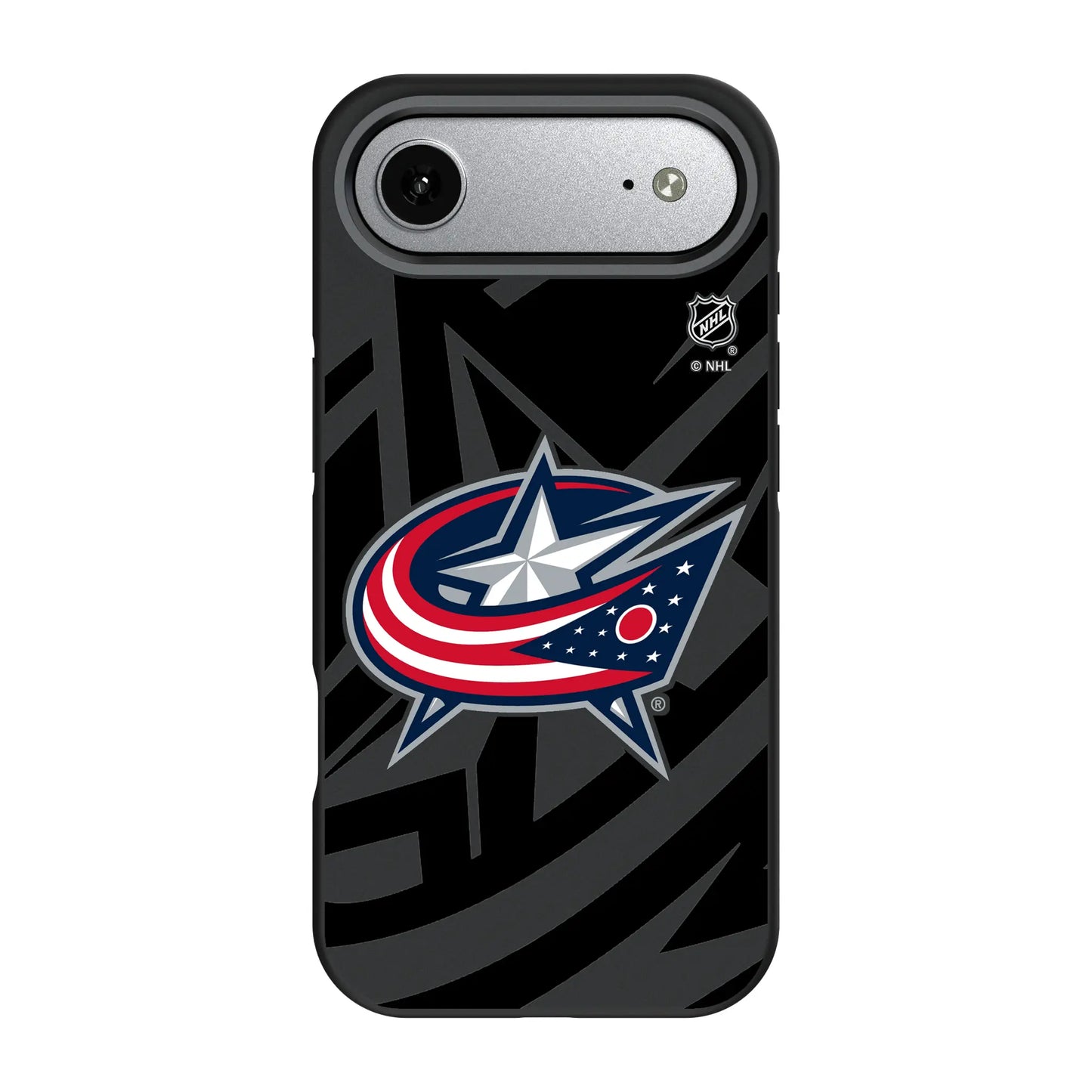 Columbus Blue Jackets Monocolor Tilt Bump Phone Case for Apple iPhone