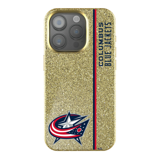 Columbus Blue Jackets Sidebar Bling Phone Case for Apple iPhone
