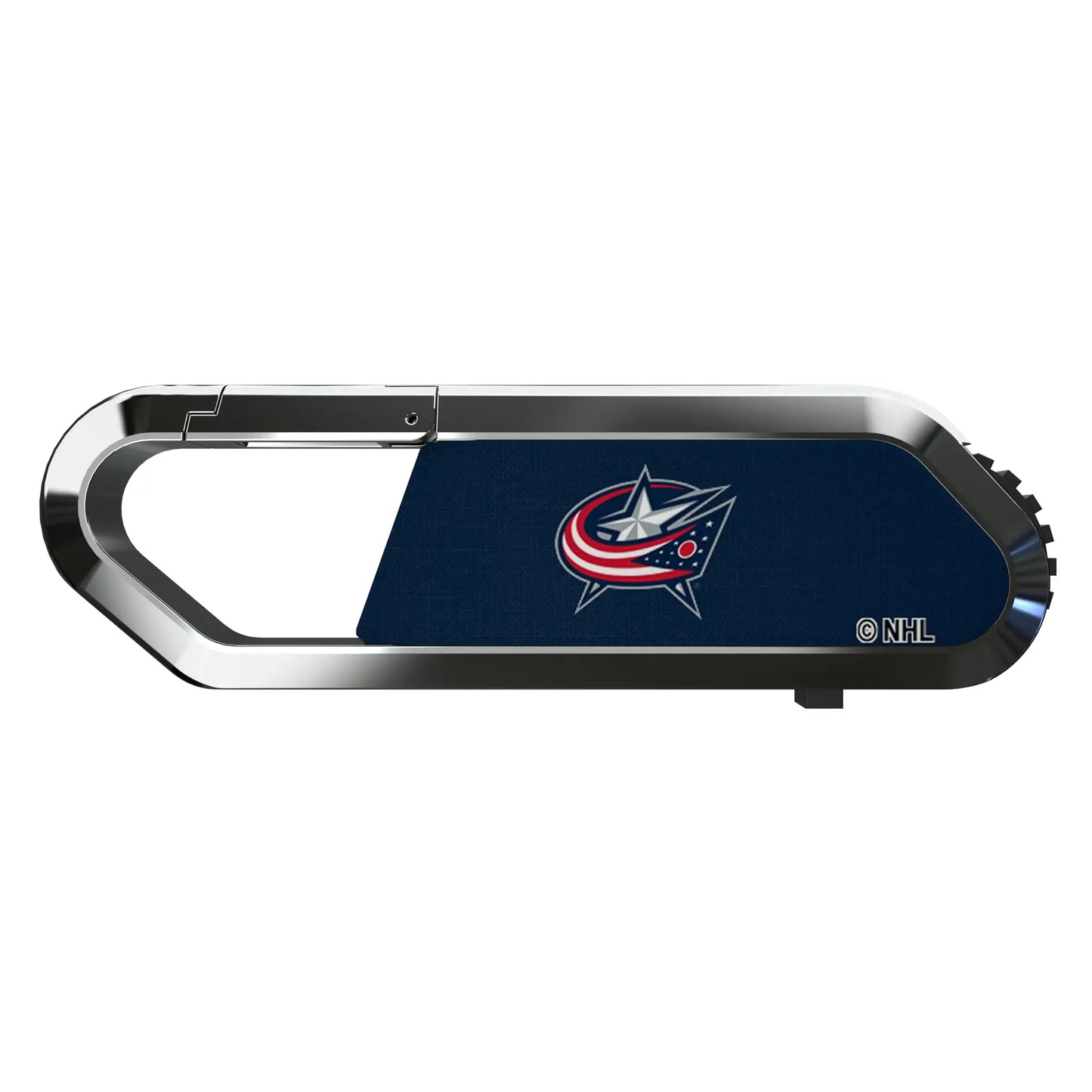 Columbus Blue Jackets Solid USB 64GB Clip Style Flash Drive