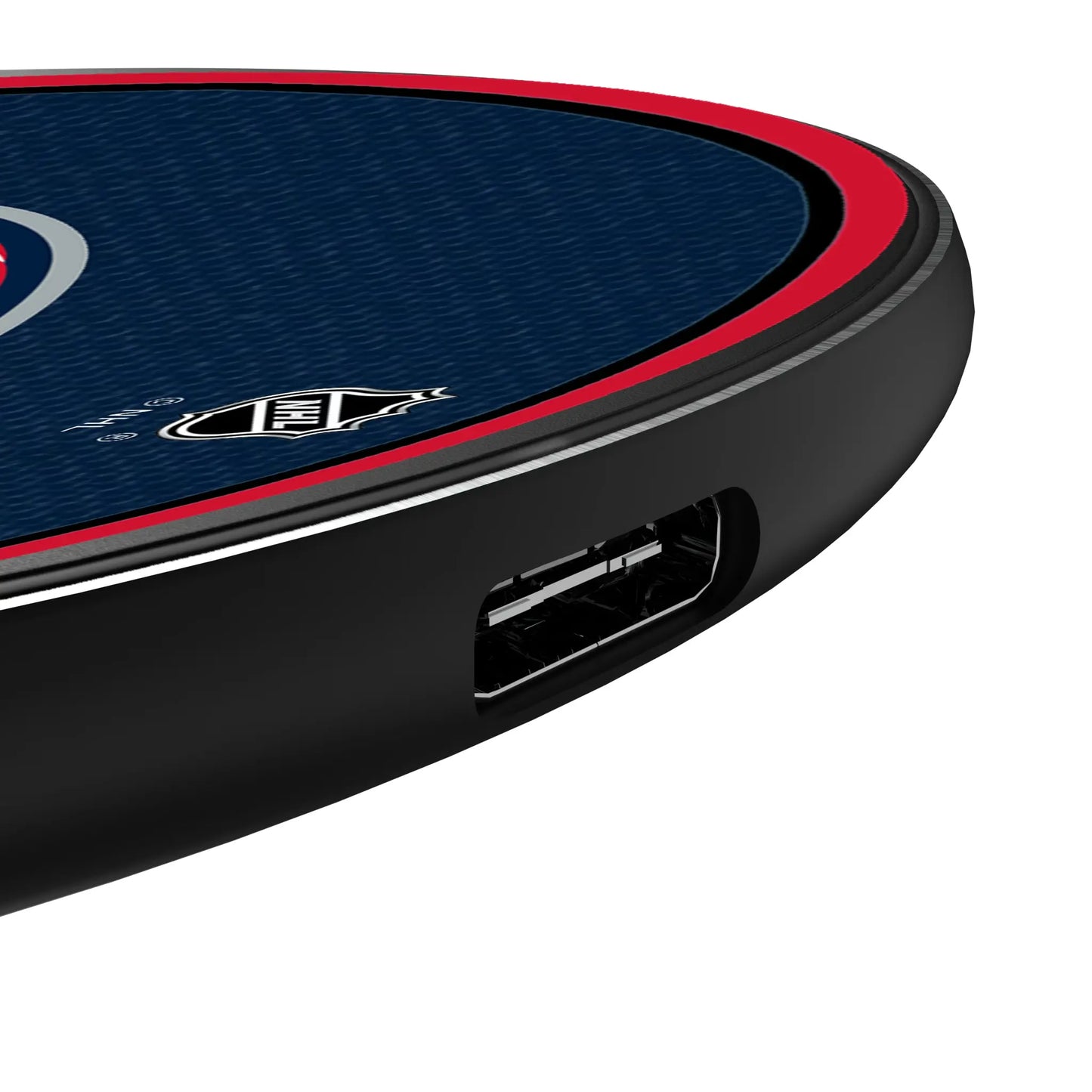 Columbus Blue Jackets Stripe 15-Watt Wireless Charger