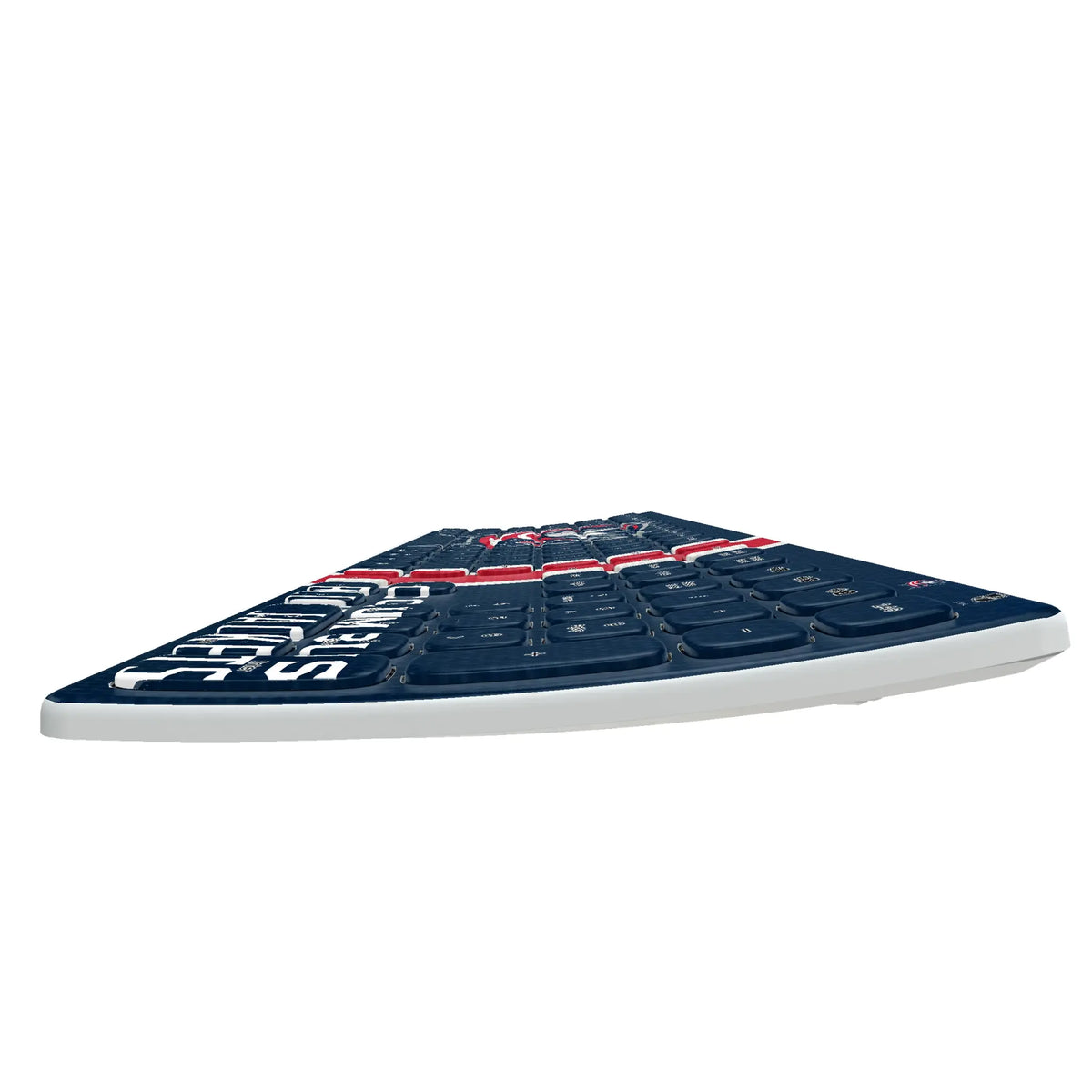 Columbus Blue Jackets Stripe Curved Wireless Keyboard
