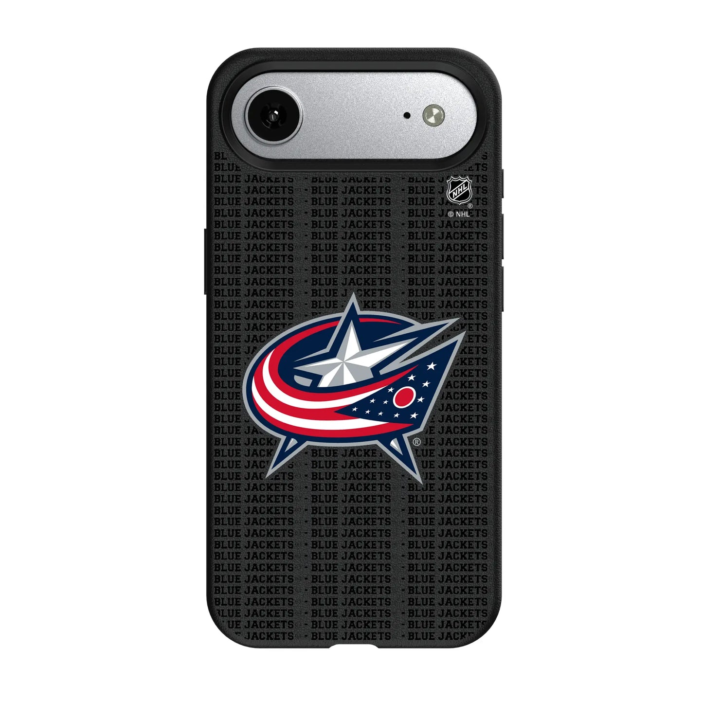 Columbus Blue Jackets Text Backdrop MagSafe Compatible Phone Case for Apple iPhone