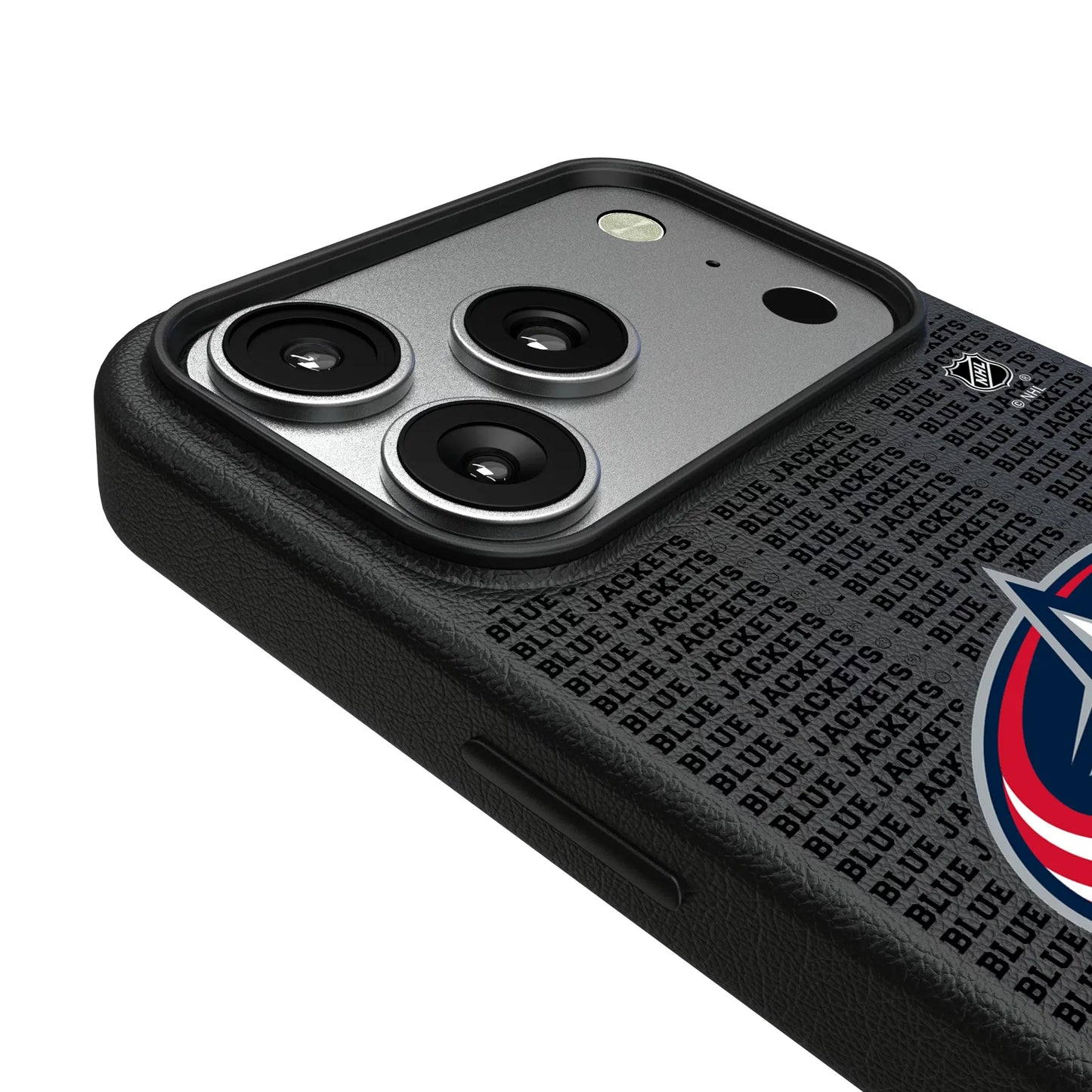 Columbus Blue Jackets Text Backdrop MagSafe Compatible Phone Case for Apple iPhone