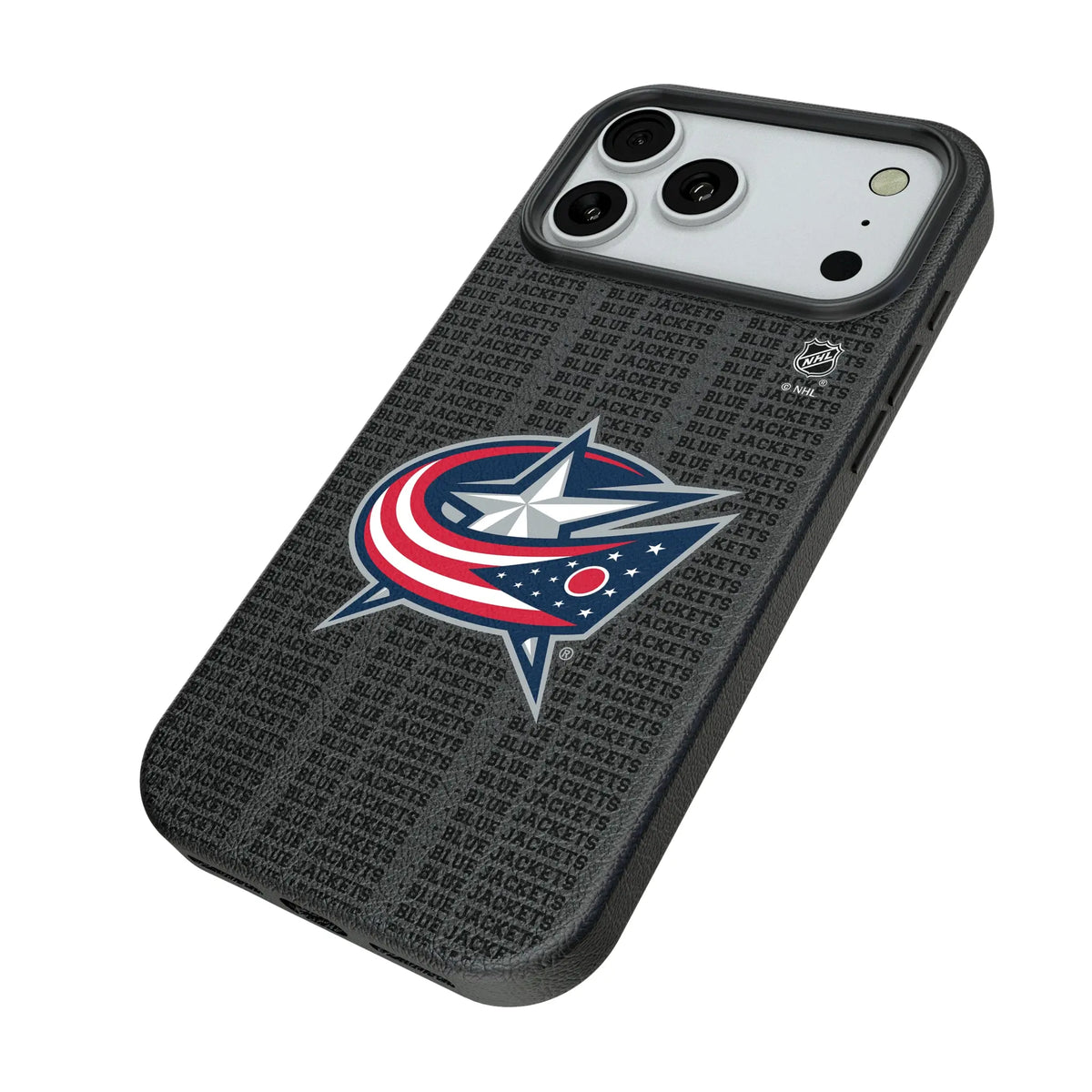 Columbus Blue Jackets Text Backdrop MagSafe Compatible Phone Case for Apple iPhone