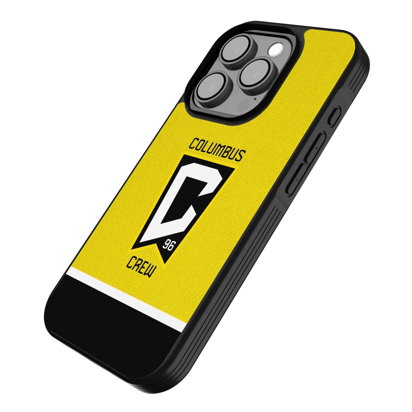 Columbus Crew Endzone Solid Bump Phone Case for Apple iPhone
