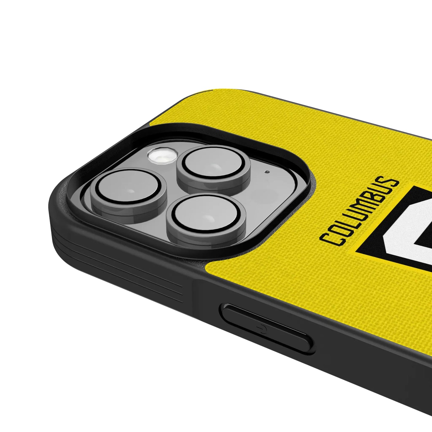Columbus Crew Endzone Solid Bump Phone Case for Apple iPhone